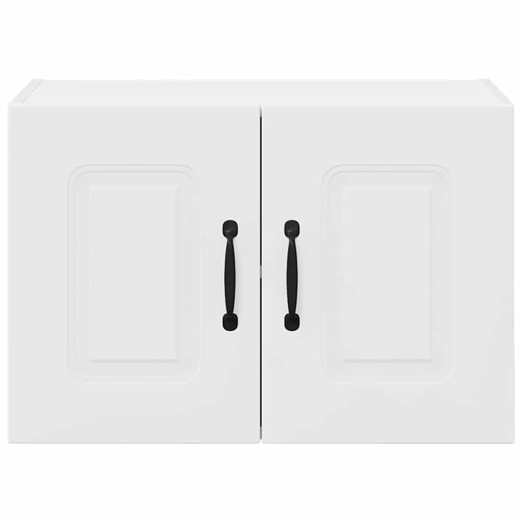 Küchenhängeschrank mit Regal Weiß 60 x 31 x 40 cm Holzwerkstoff